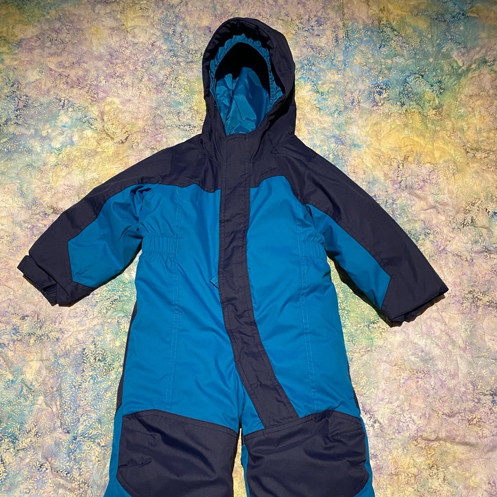 L.L. Bean toddler cold buster snowsuit.